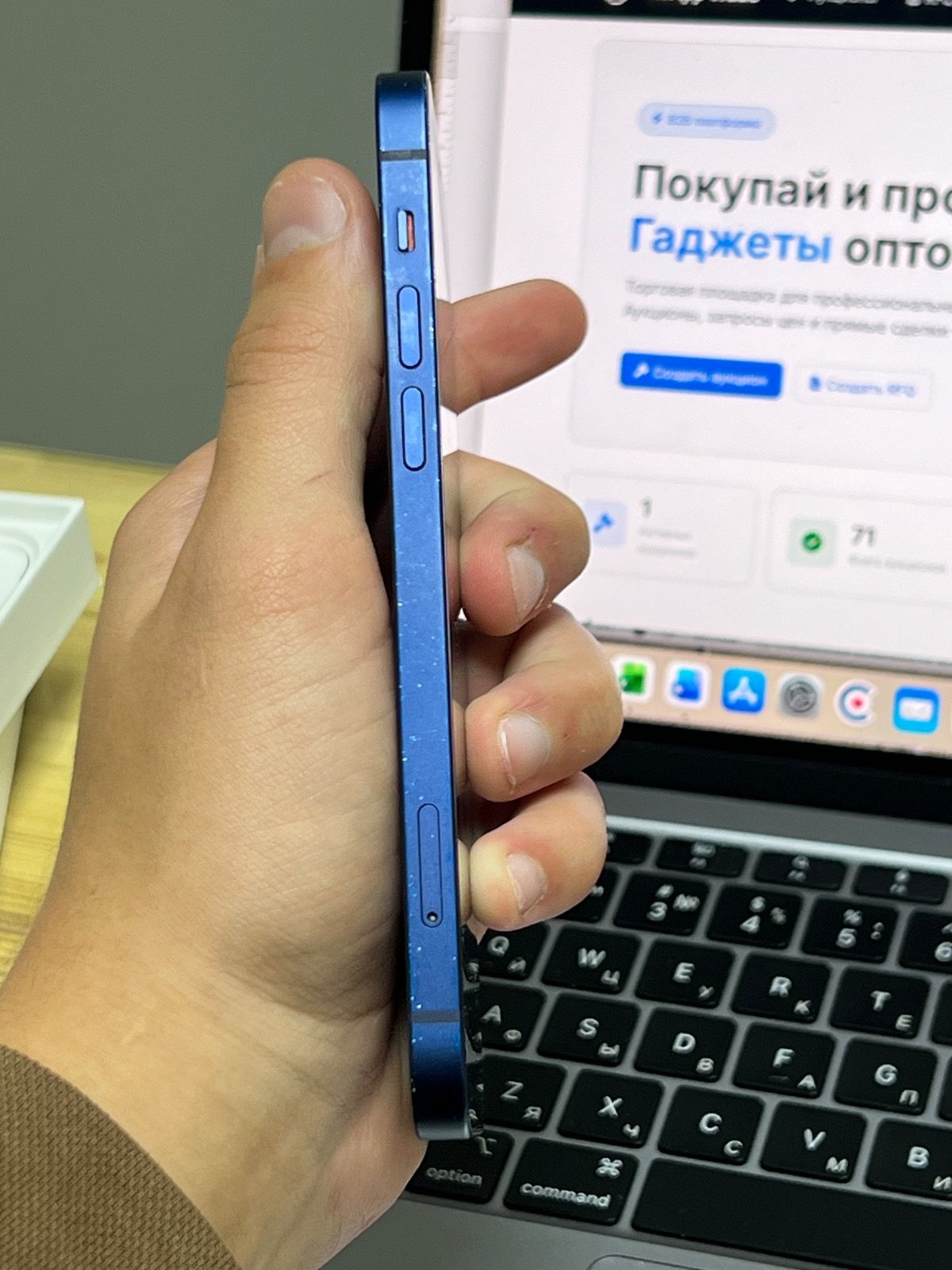 iPhone 12 128gb Blue LL/A